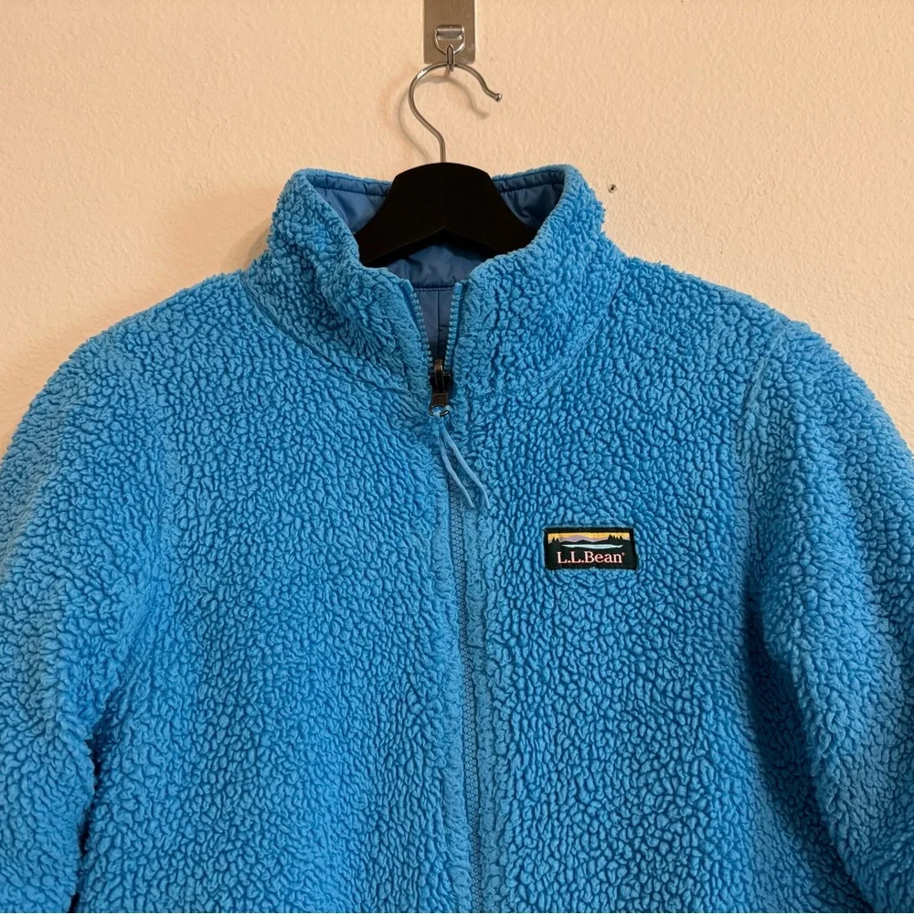 L.L Bean Kids Fleece Reversible Jacket M(10-12)